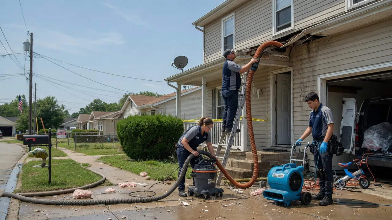 Water Damage Restoration in Templeton, IN near me